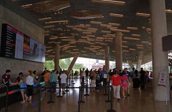 Perot Museum Ticket Counter
