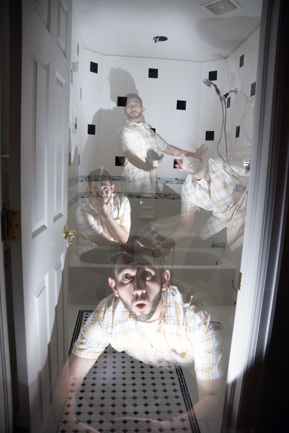 Omars in the bathroom