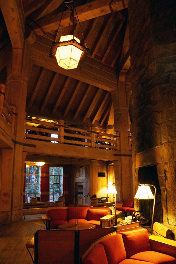 timberline lodge lobby