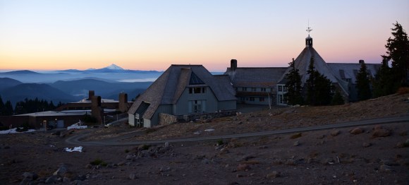 Timberline Lodge in the mountains