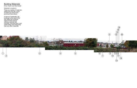 Site Analysis MATERIALS