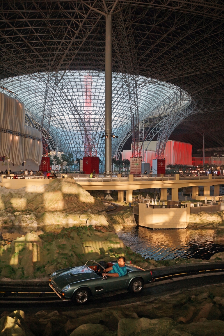Ferrari World center atrium