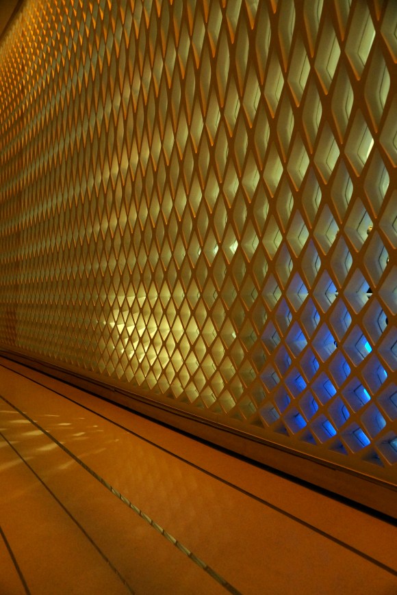 Yas Viceroy Hotel Hallway light detail