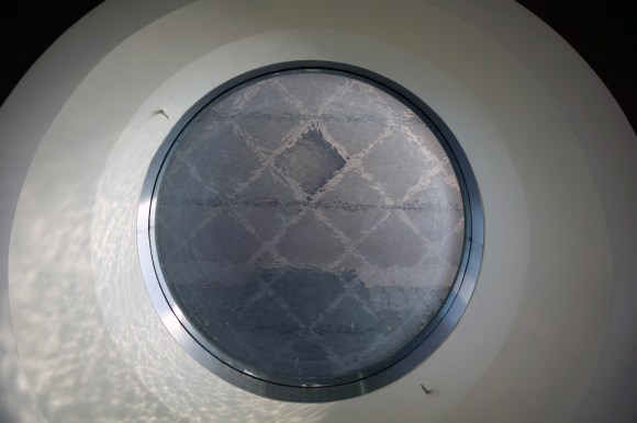 Skylight through water_Dubai, UAE