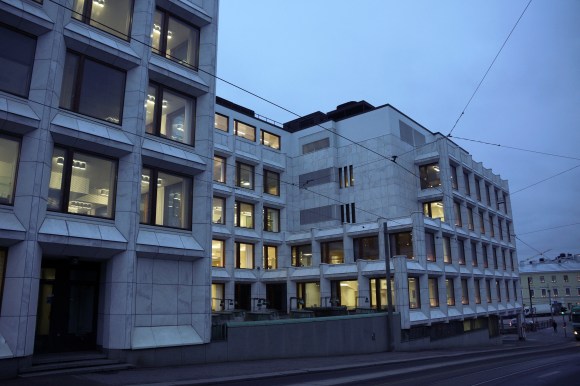 Aalto 1_Stora Enso Head Offices_Night Angle
