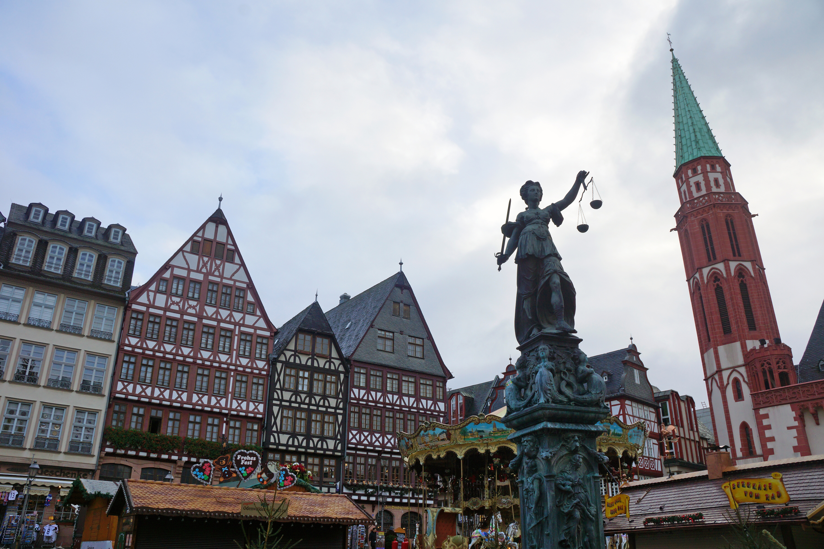 Frankfurt Germany_Christmas Market Day