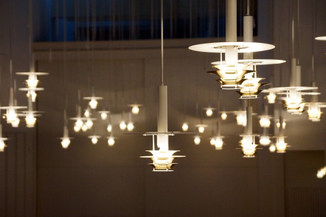 Myyrmaki Church Hanging Lights