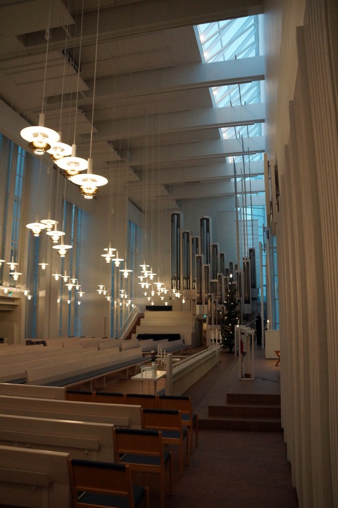 Myyrmaki Church Interior