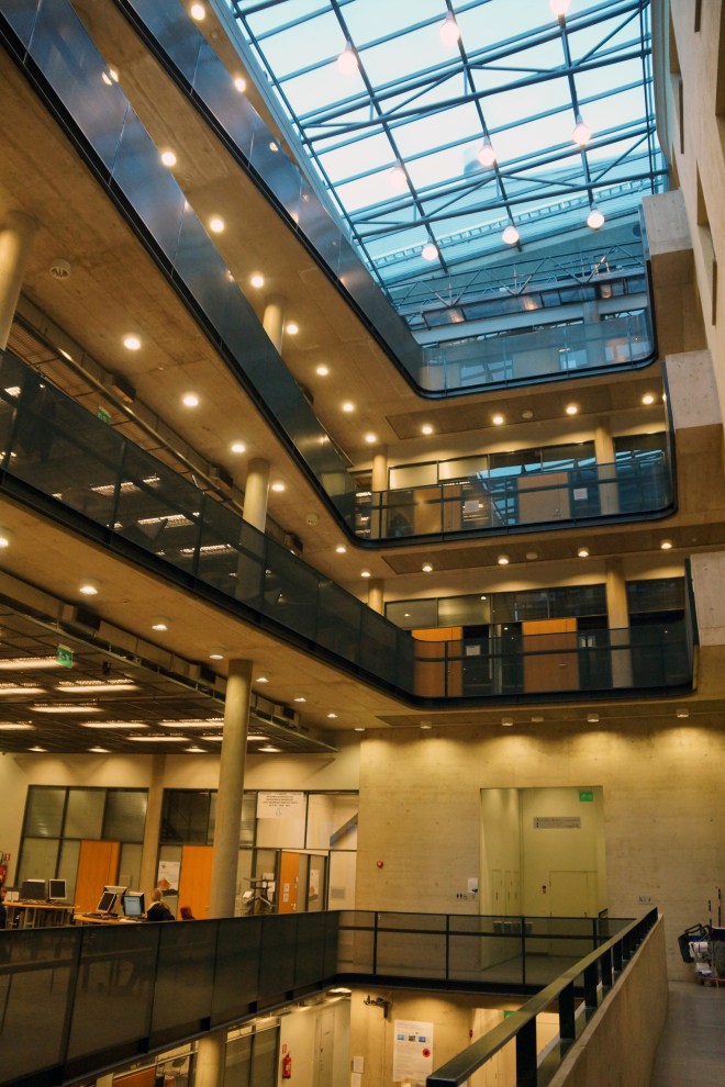 University of Helsinki Library_Warm Interior